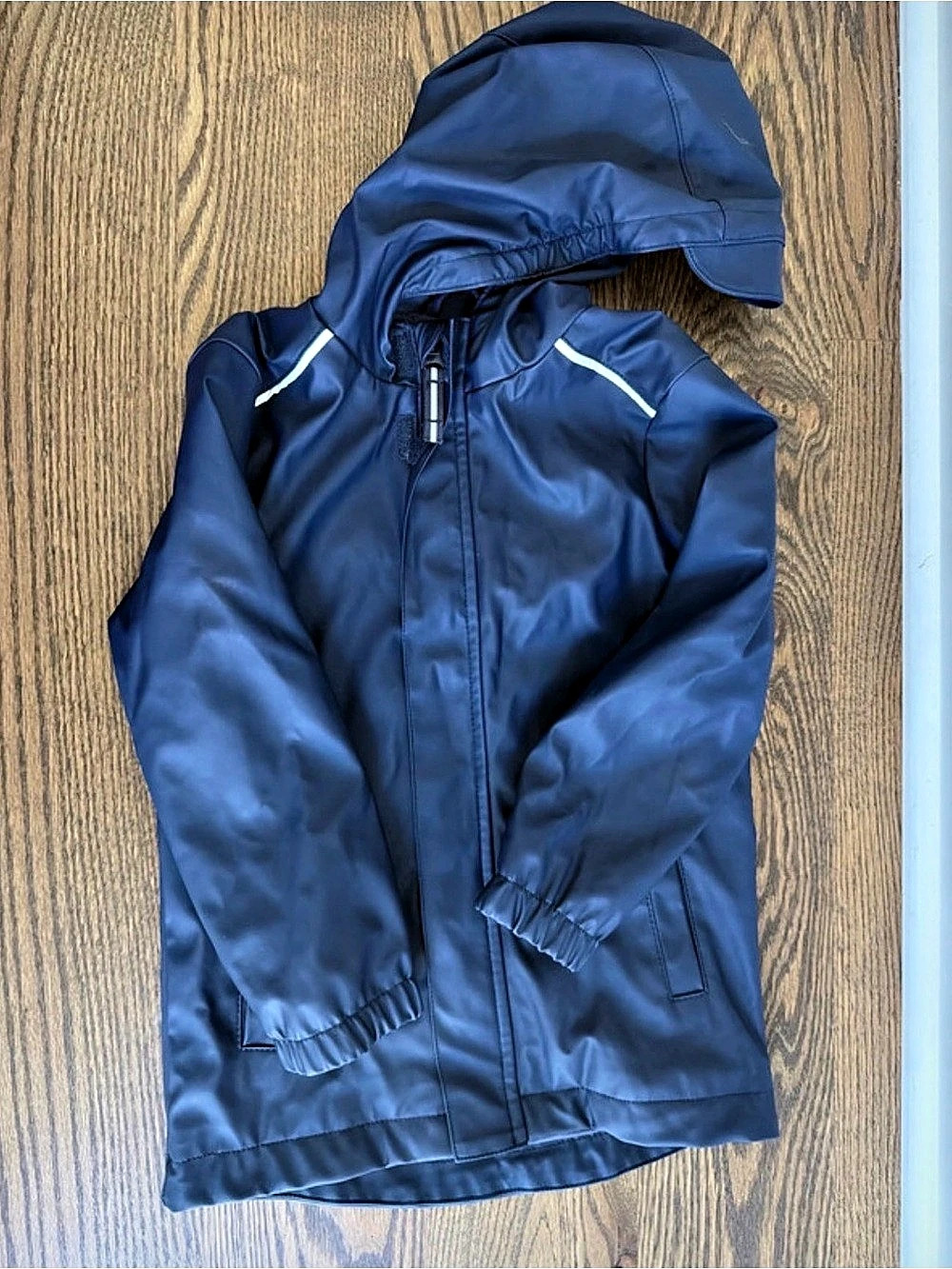Cat & Jack Kids Solid Rain Coat Boys 5T Blue